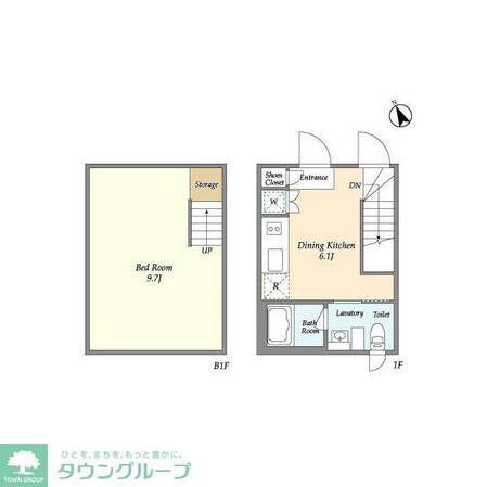 KDXレジデンス吉祥寺の物件間取画像